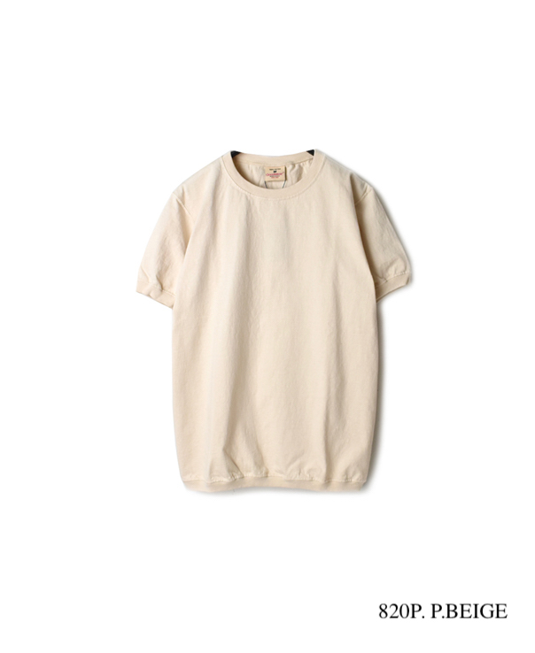 NGT9801 7.2oz CREW-NECK T WITH CUFF&HEM RIB