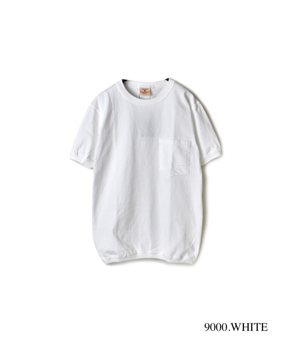 NGT9801P (Tシャツ) CREW NECK S/SL POCKET-T CUFF AND HEM RIB