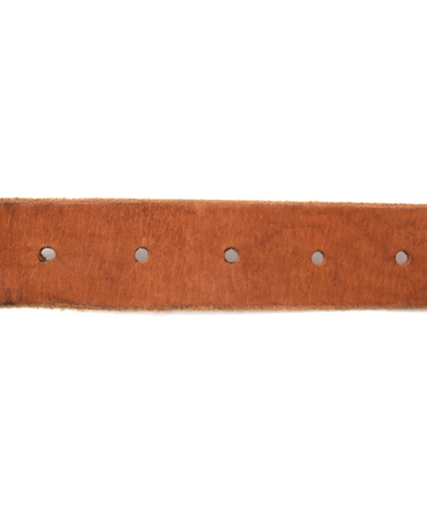 NBC1301NS 30mm OLD ENGLISH BRASS BUCKLE BELT (STONE WASH)│