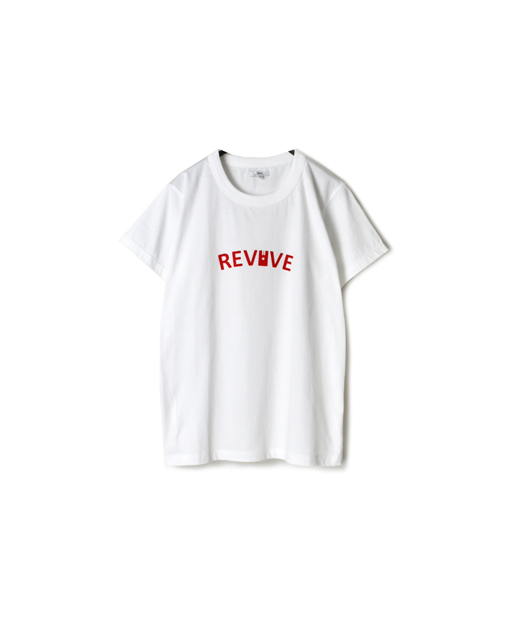 NFA1401P21 "REVIVE" PRINT CREW-NECK T-SHIRT