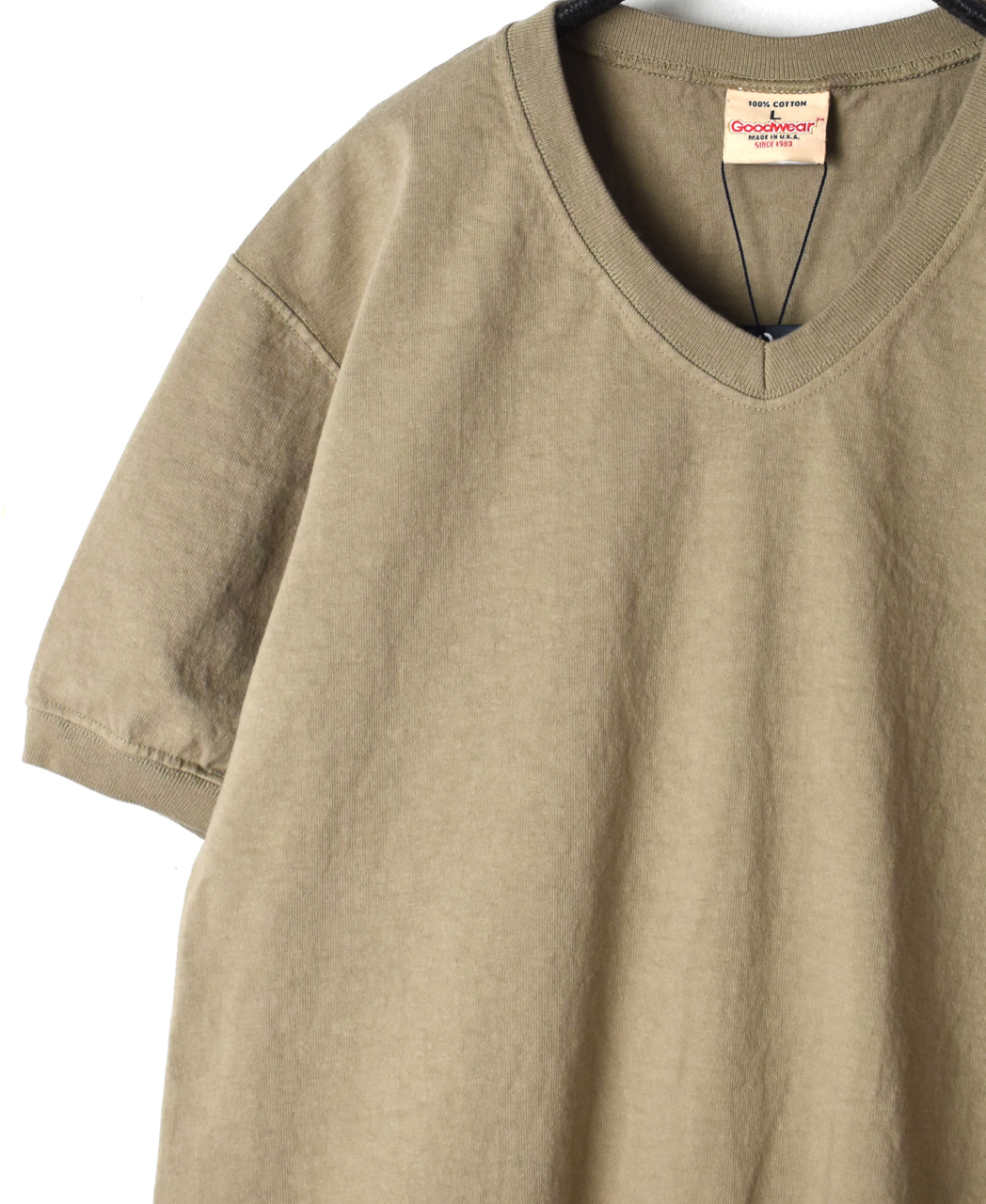 NGW1701 (Tシャツ) 7.2oz V-NECK S/SL CUFF AND BOTTOM RIB