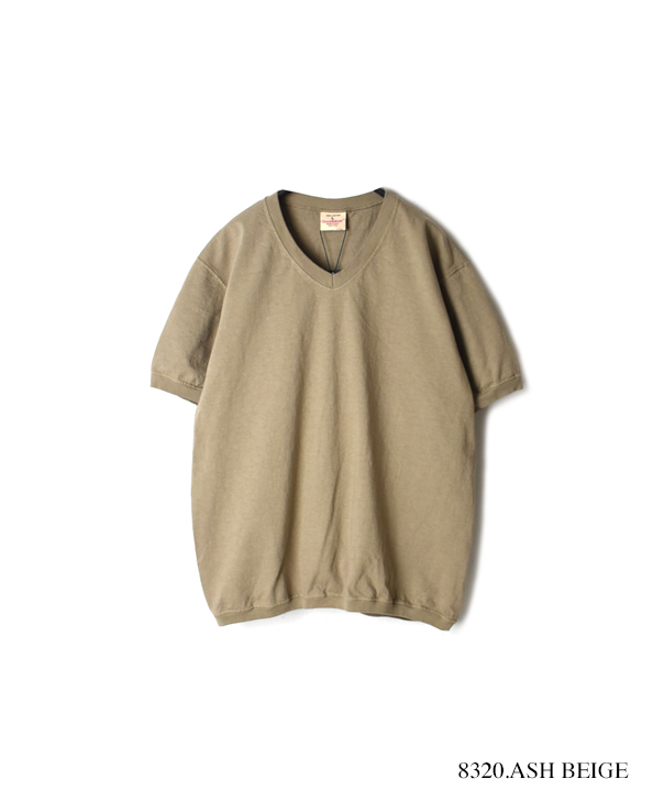 NGW1701 (Tシャツ) 7.2oz V-NECK S/SL CUFF AND BOTTOM RIB