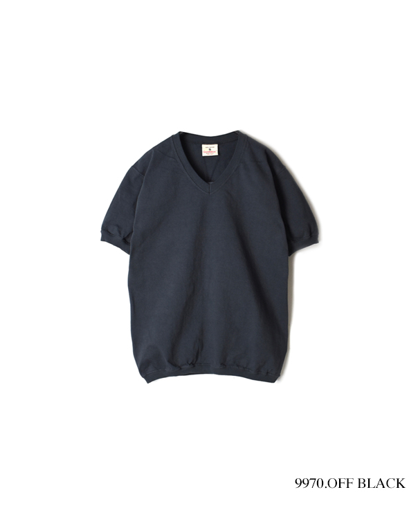 NGW1701 (Tシャツ) COTTON 7.2oz V-NECK S/SL CUFF AND BOTTOM RIB