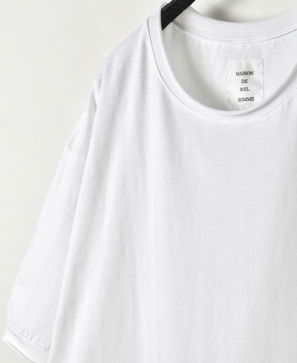 FMDSH1701 (Tシャツ) CUT OFF CREW-NECK T-SHIRT
