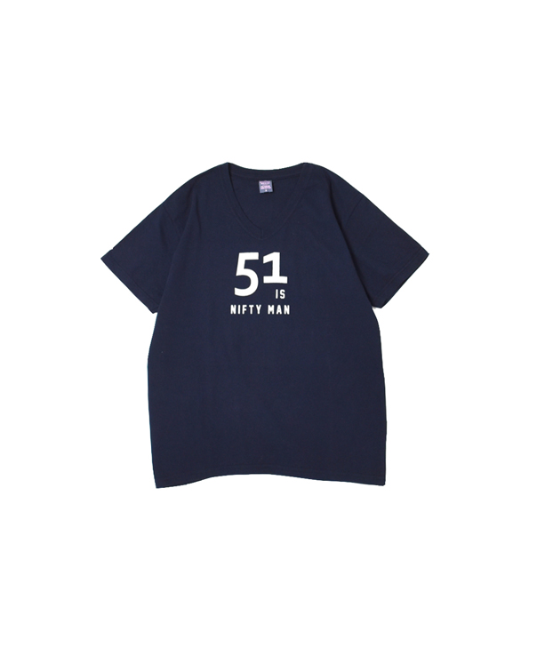 NGW0801 1214 "51" 4.4oz V-ENCK S/SL T-SHIRT