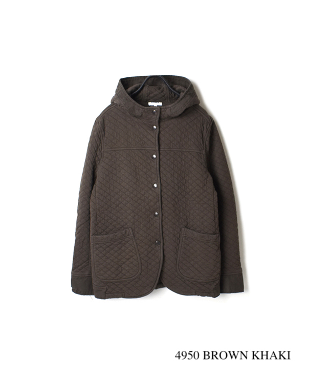NAM0555 COTTON QUILT HOODED JACKET