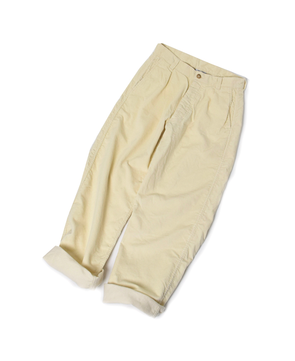 NAM1203T1 CORDUROY ONE-TUCK PANTS