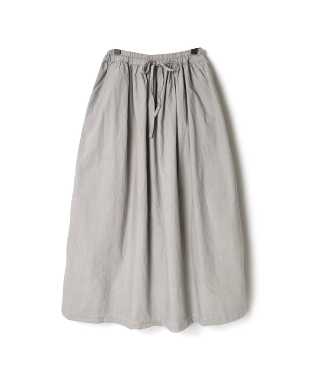 INAM1952PD 40’S POPLIN EASY GATHERED SKIRT