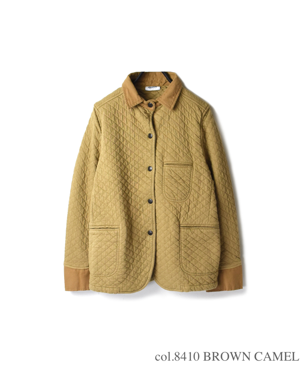 NAM0202B COTTON QUILT SHIRTS COLLAR JACKET