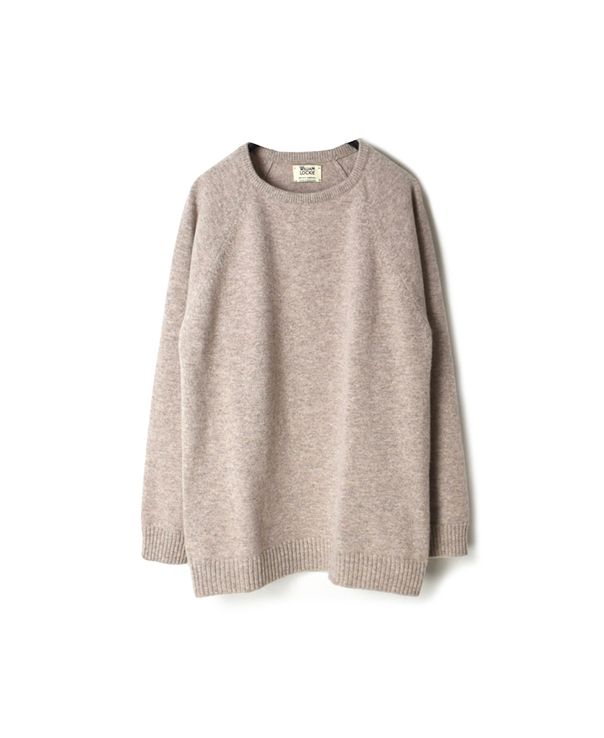 NWL1151 LAMBS WOOL CREW NECK RAGLAN L/SL PULLOVER