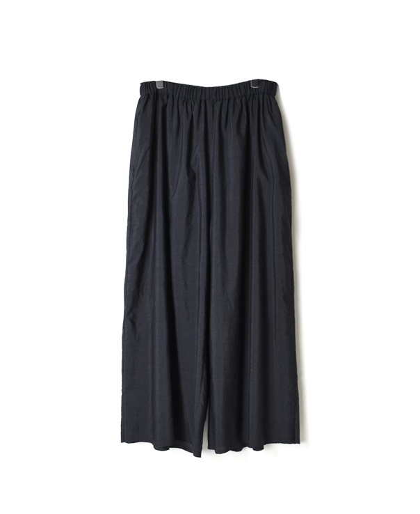 INMDS20735 WOOL / SILK PLAIN EASY PANTS