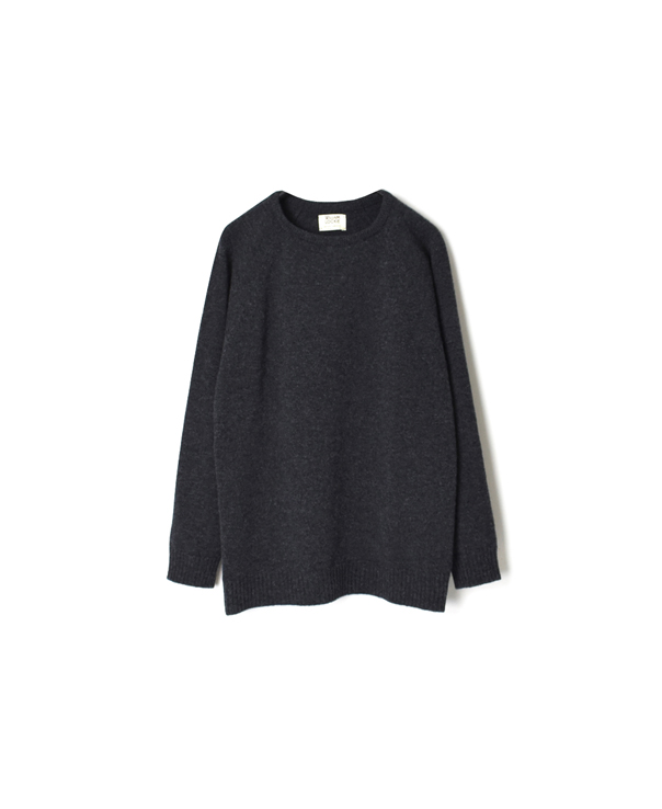 NWL1151 LAMBS WOOL CREW NECK RAGLAN L/SL PULLOVER