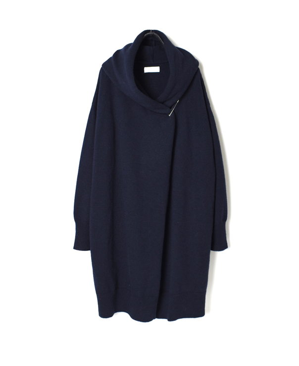 GNSL20503 COTOSWOLDS HOODED LONG CARDIGAN