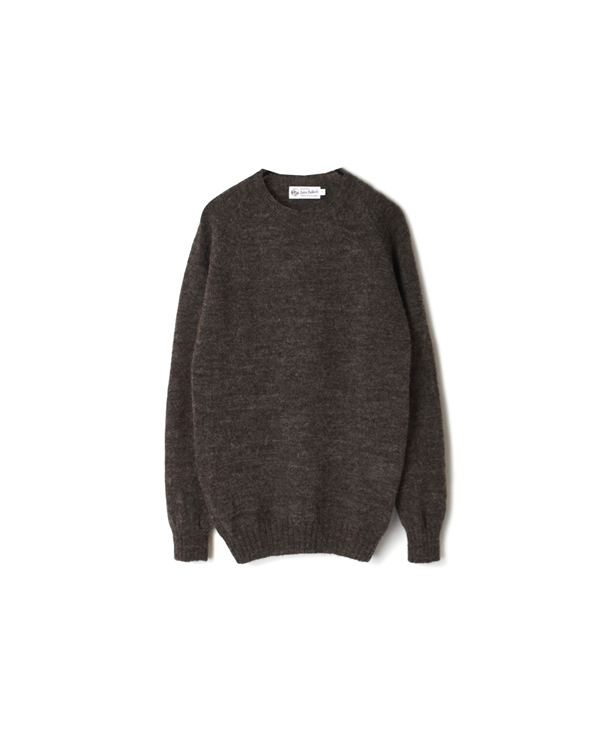 NJT1183 (ニット) SINGLE PLY SHETLAND CREW RAGLAN/SL P/OV