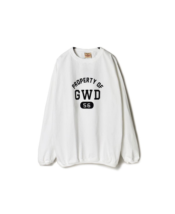 NGW9951 2484 "GWD 20" CREW NECK L/SL WITH CUFF & HEM RIB