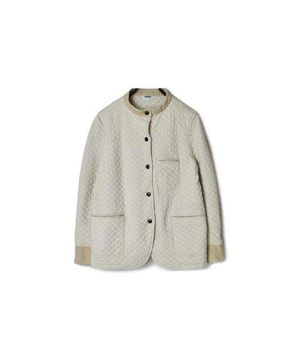 NAM2101 COTTON QUILT STAND COLLAR JACKET