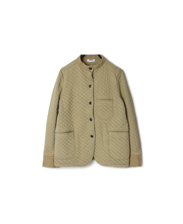 NAM2101 COTTON QUILT STAND COLLAR JACKET