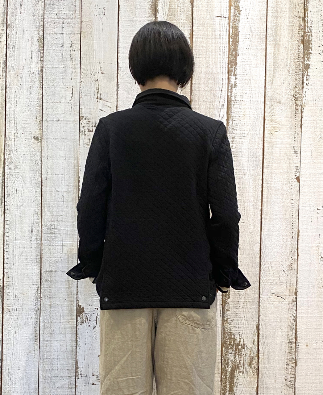 cotton collar jacket