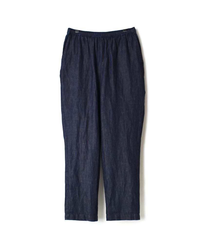 ●GNMDS2101CL (パンツ) 5.1oz WASHED COTTON / LINEN DENIM EASY TAPERED PANTS