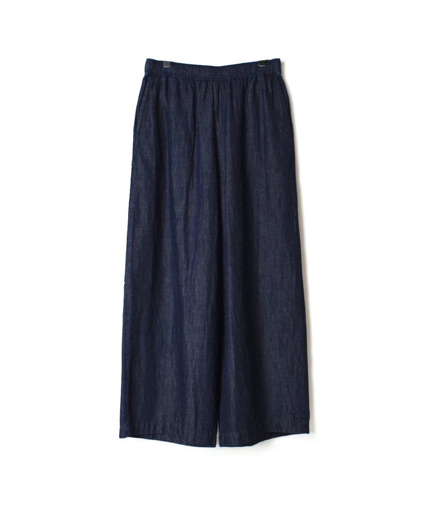 GNMDS2102CL (コットンリネンパンツ) WASHED COTTON LINEN EASY WIDE PANTS