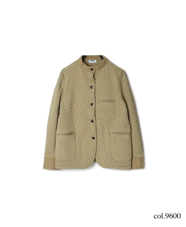 NAM2101 COTTON QUILT STAND COLLAR JACKET