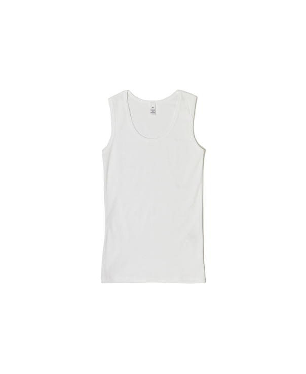 NMF1101 COTTON PLAIN U-NECK TANK TOP