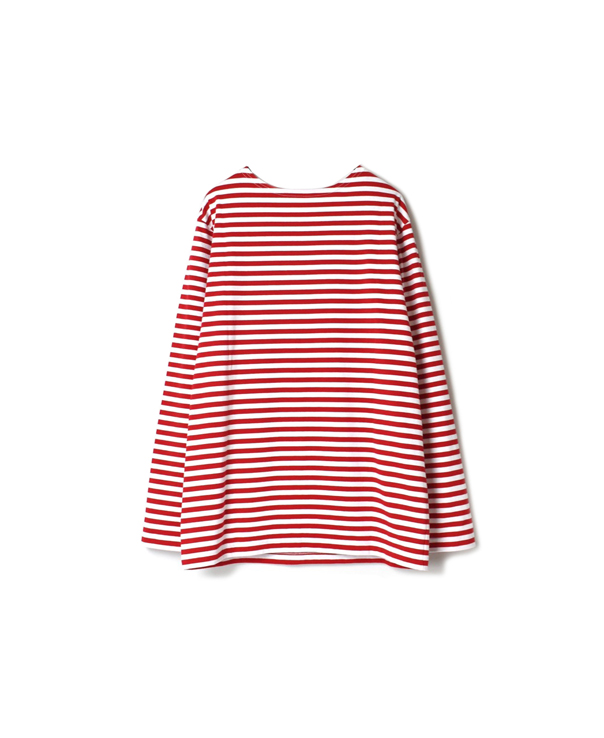 NBL1701N NARROW  STRIPE L/SL BASQUE SHIRT