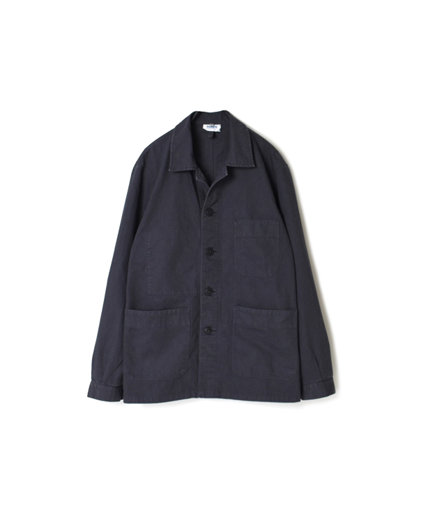 ADNAM2101 LIGHT HERRINGBONE (OVER DYE) AUTHENTIC WORK JACKET