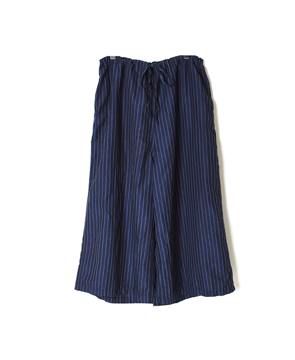 LNHT1713LS COTTON LINEN STRIPE OVERDYE EASY PANTS