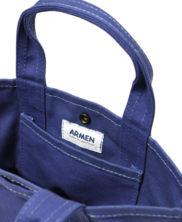 PNAM1500 (バッグ) 14oz COTTON CANVAS INSIDE DOUBLE POCKET MINI TOTE BAG