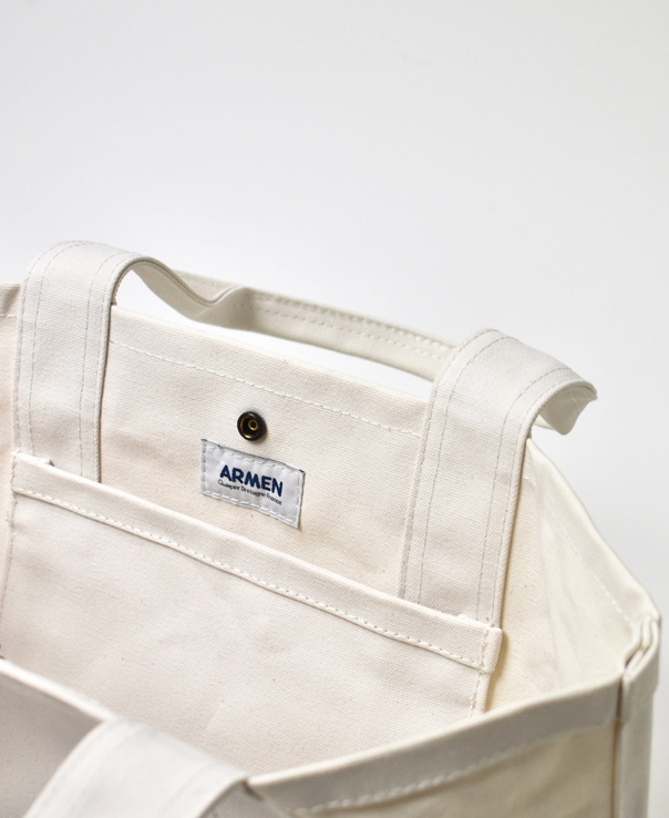 PNAM1471 (バッグ) 14oz COTTON CANVAS 2WAY INSIDE DOUBLE POCKET SMALL TOTE BAG