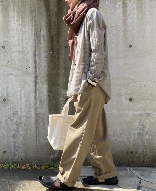 PNAM1471 (バッグ) 14oz COTTON CANVAS 2WAY INSIDE DOUBLE POCKET SMALL TOTE BAG