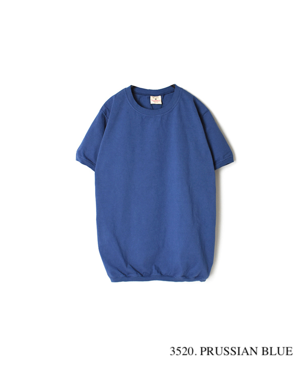 NGT9801 7.2oz CREW-NECK T WITH CUFF&HEM RIB