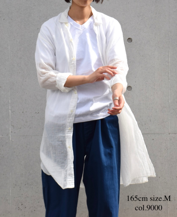 NGW1701 (Tシャツ) COTTON 7.2oz V-NECK S/SL CUFF AND BOTTOM RIB