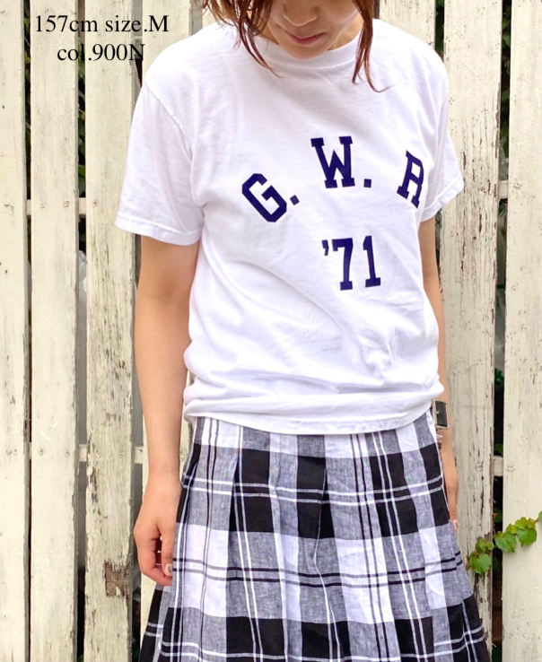 NGW0601 2504 (Tシャツ)  "GWR71 21" CREW-NECK S/SL T-SHIRT