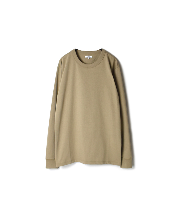 NFA1551 (Tシャツ) CREW NECK L/SL T-SHIRT WITH CUFF RIB