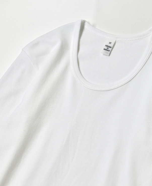 NMF0952 (Tシャツ) 1X1RIB U-NECK L/SL T-SHIRT