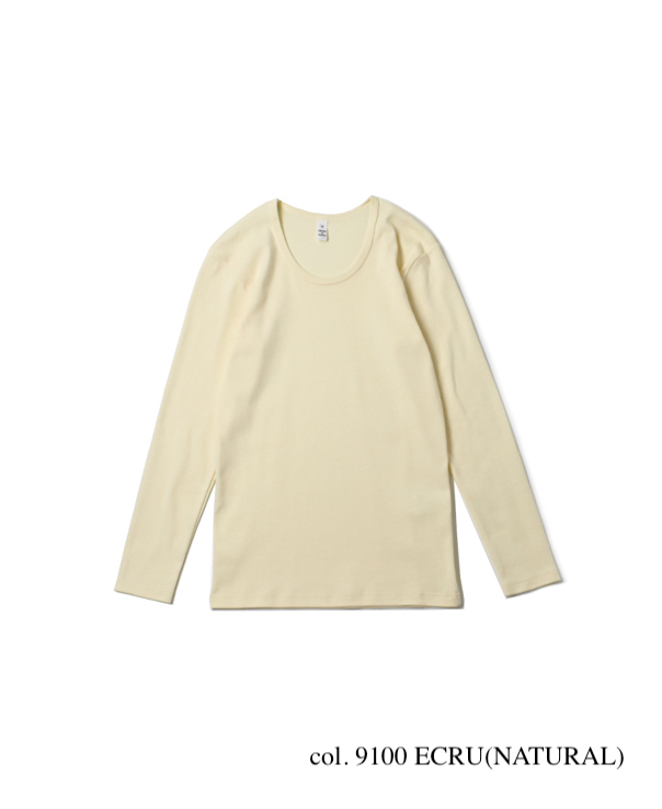 NMF0952 (Tシャツ) 1X1RIB U-NECK L/SL T-SHIRT