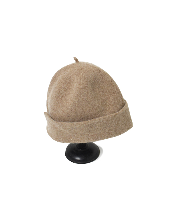 TNMDS1751 WOOL TURN BACK FELT HAT