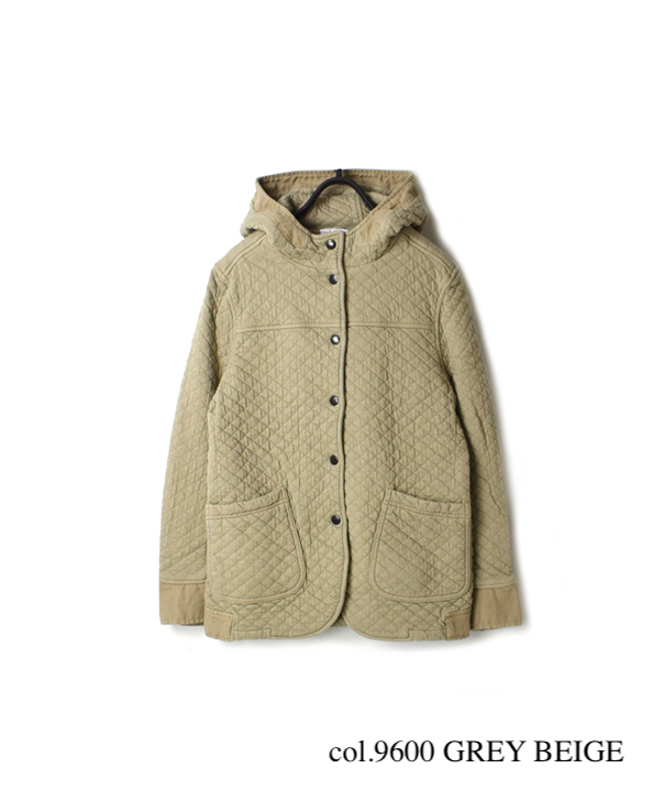 NAM0555 (ジャケット) COTTON QUILT HOODED JACKET