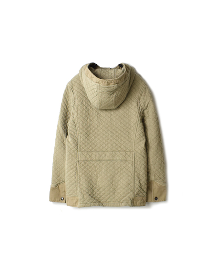 NAM0555 (ジャケット) COTTON QUILT HOODED JACKET