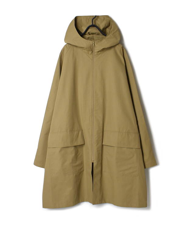 NHT2171CN COTTON/NYLON HOODED COAT (NO LINING)