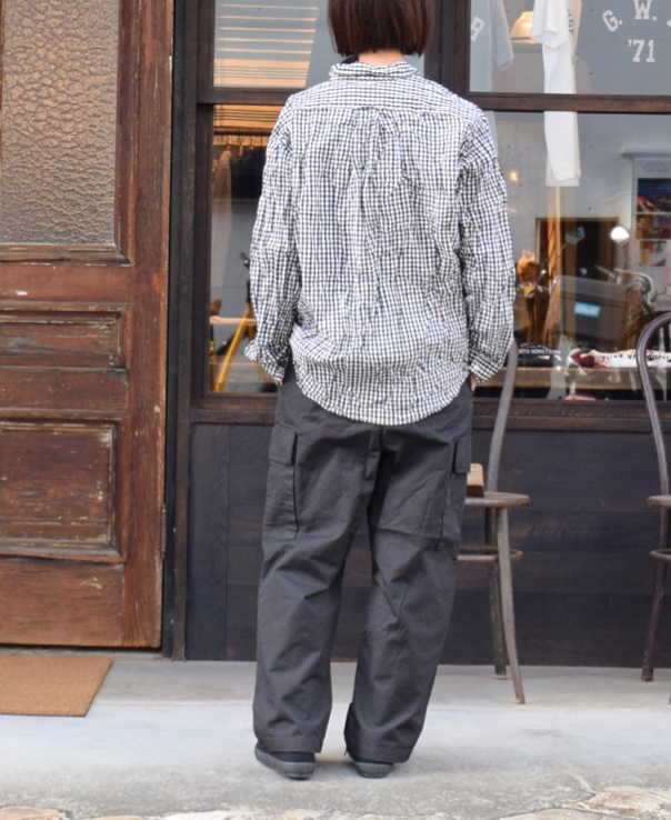 NHT2102BC (パンツ) MEDIUM WEIGHT COTTON TWILL OVERDYE EASY PANTS