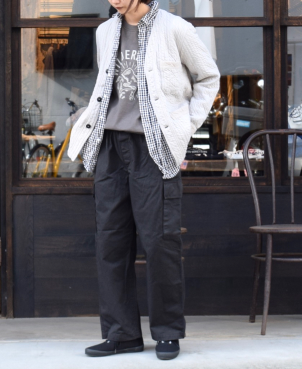 NHT2102BC (パンツ) MEDIUM WEIGHT COTTON TWILL OVERDYE EASY PANTS
