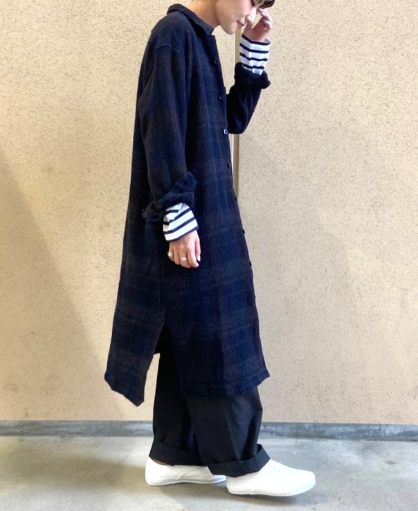 NHT2102BC (パンツ) MEDIUM WEIGHT COTTON TWILL OVERDYE EASY PANTS