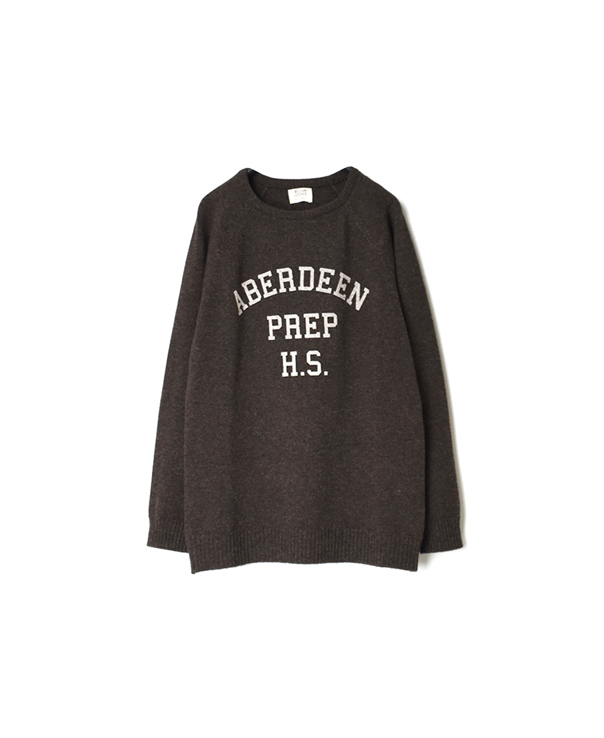 NWL1151P14 "ABERDEEN PREP 21" CREW-NECK RAGLAN L/SL PULLOVER