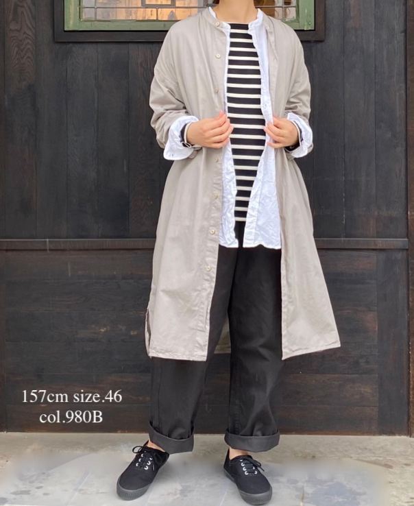 NHT2102BC (パンツ) MEDIUM WEIGHT COTTON TWILL OVERDYE EASY PANTS