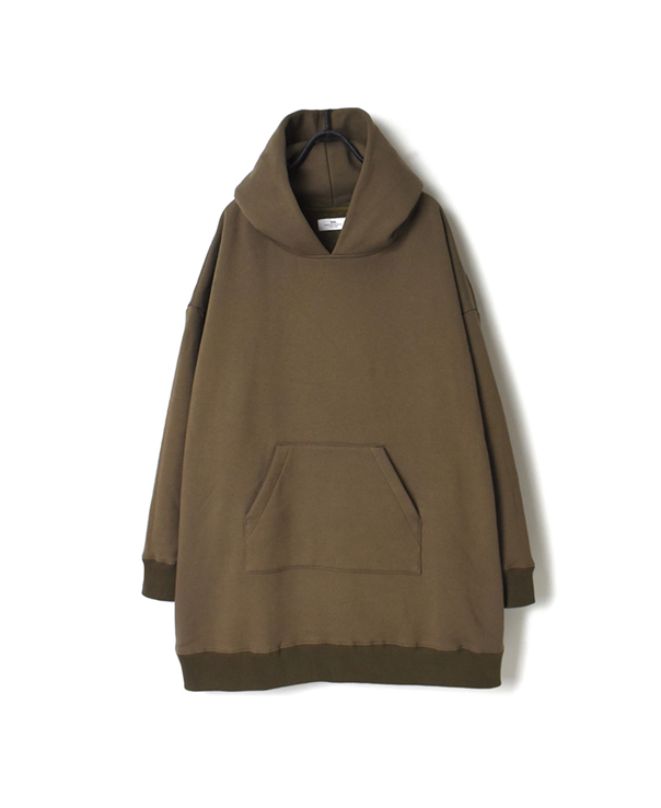 GNSL20532 PLAIN SWEAT HOODED PULLOVER