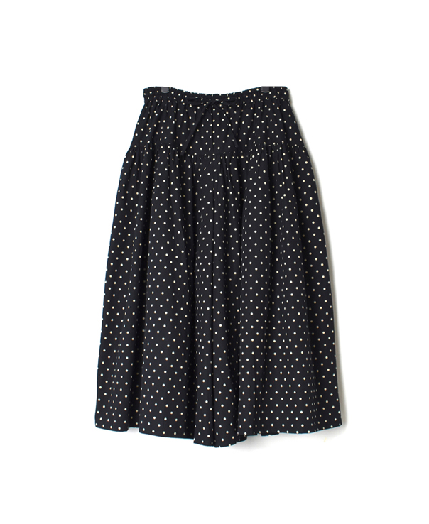 NSL21525 40’S POPLIN DOT PRINT CULOTTE