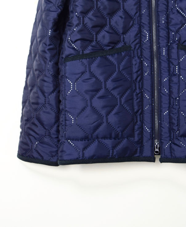 NAM9977  (ジャケット) POLYxFLEECE HEAT QUILT REVERSIBLE HIGH-NECK FULL DOUBLE ZIP-UP
